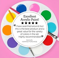 Apple Barrel Colors, 2 oz., Black, 2 oz Matte Acrylic Paint