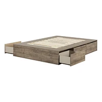 South Shore Fusion 6-Drawer Platform Bed