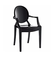 Heavenly Collection Plastic Arm Chair