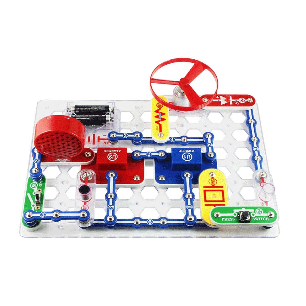 Snap Circuits® Science STEM Electronics Junior 100 (SC100FR) 100+ Projects!