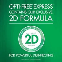 OPTI-FREE® Express, Multipurpose Contact Lens Solution, 300 mL