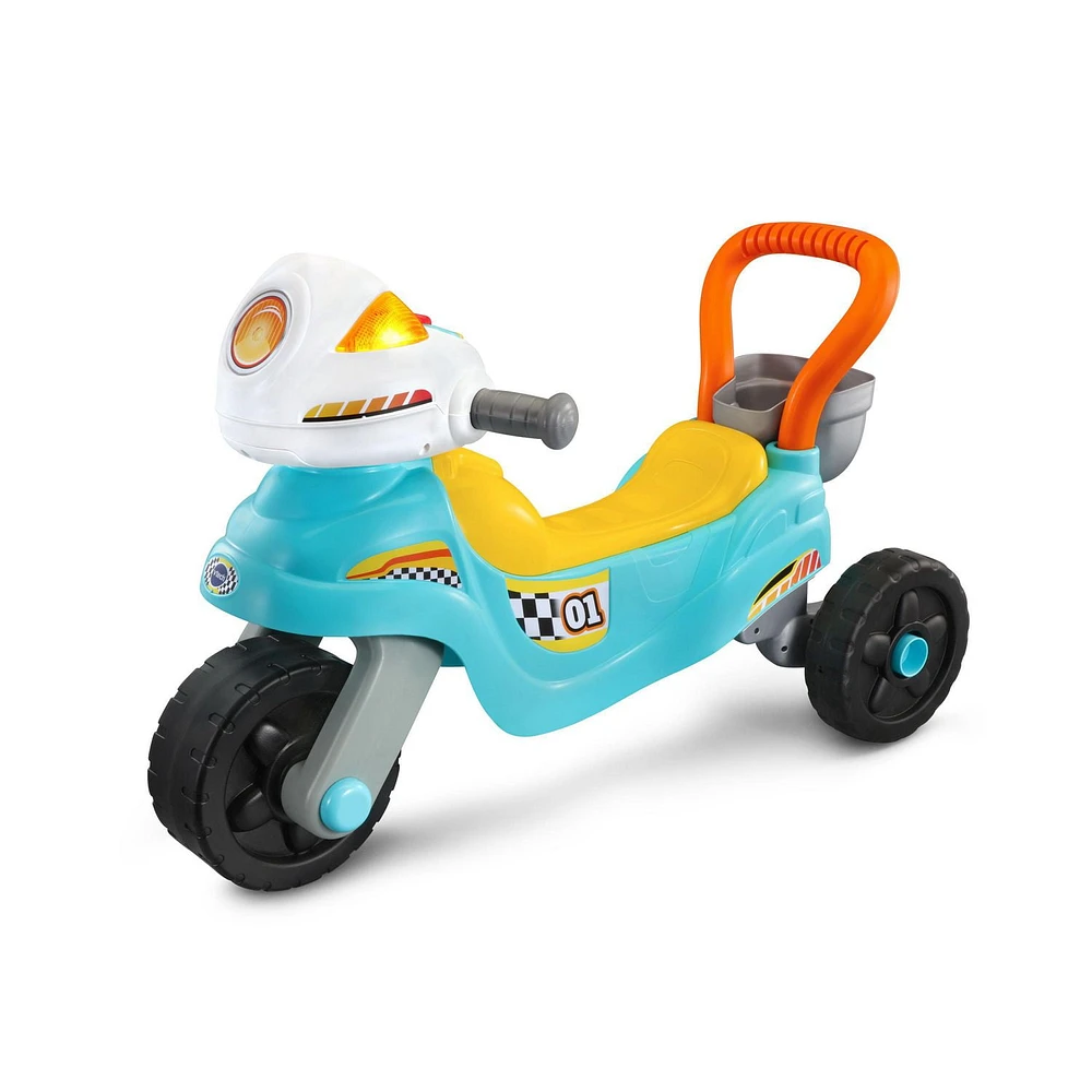 VTech 3-in-1 Step & Roll Motorbike - English Version - Walmart Exclusive, 12-36 Months