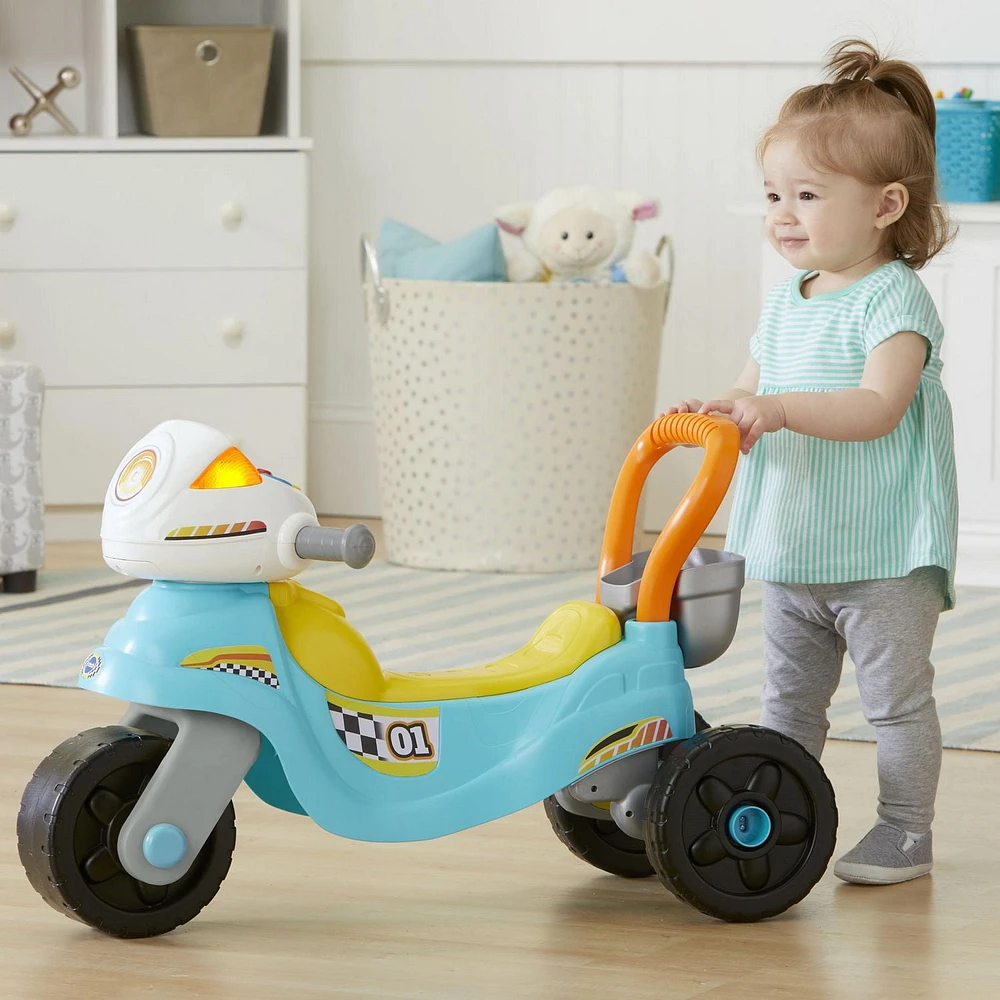 VTech 3-in-1 Step & Roll Motorbike - English Version - Walmart Exclusive, 12-36 Months