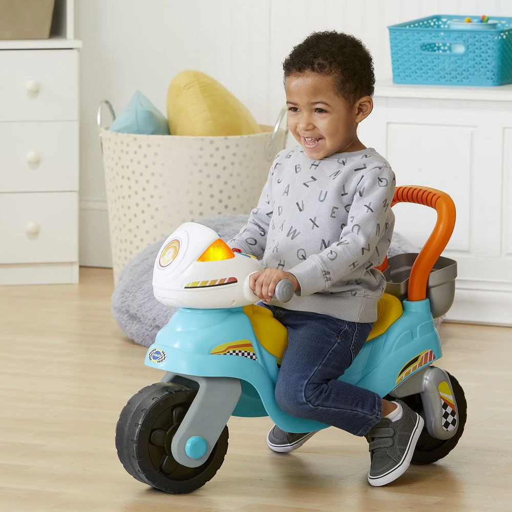 VTech 3-in-1 Step & Roll Motorbike - English Version - Walmart Exclusive, 12-36 Months