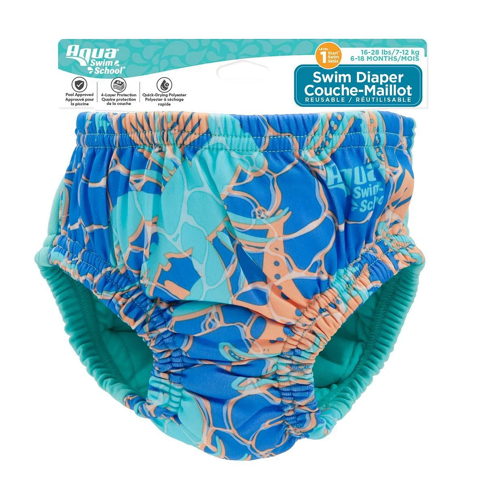 Reusable Swim Diaper - MED 18-22 lbs