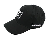 Tour Mission Black Men's Hat, #12631, 100% cotton