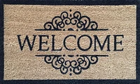 Welcome Coir Door Mat – 18 Inch x 30 Inch, Durable and Stylish Natural Coir Entryway Mat