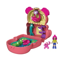 Polly Pocket Flip & Find Sloth Compact