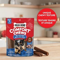 Milk-Bone Comfort Chews Bar with Beef MEDIUM, Dog Treats, 210g, Milk Bone Comfort Chew M Beef