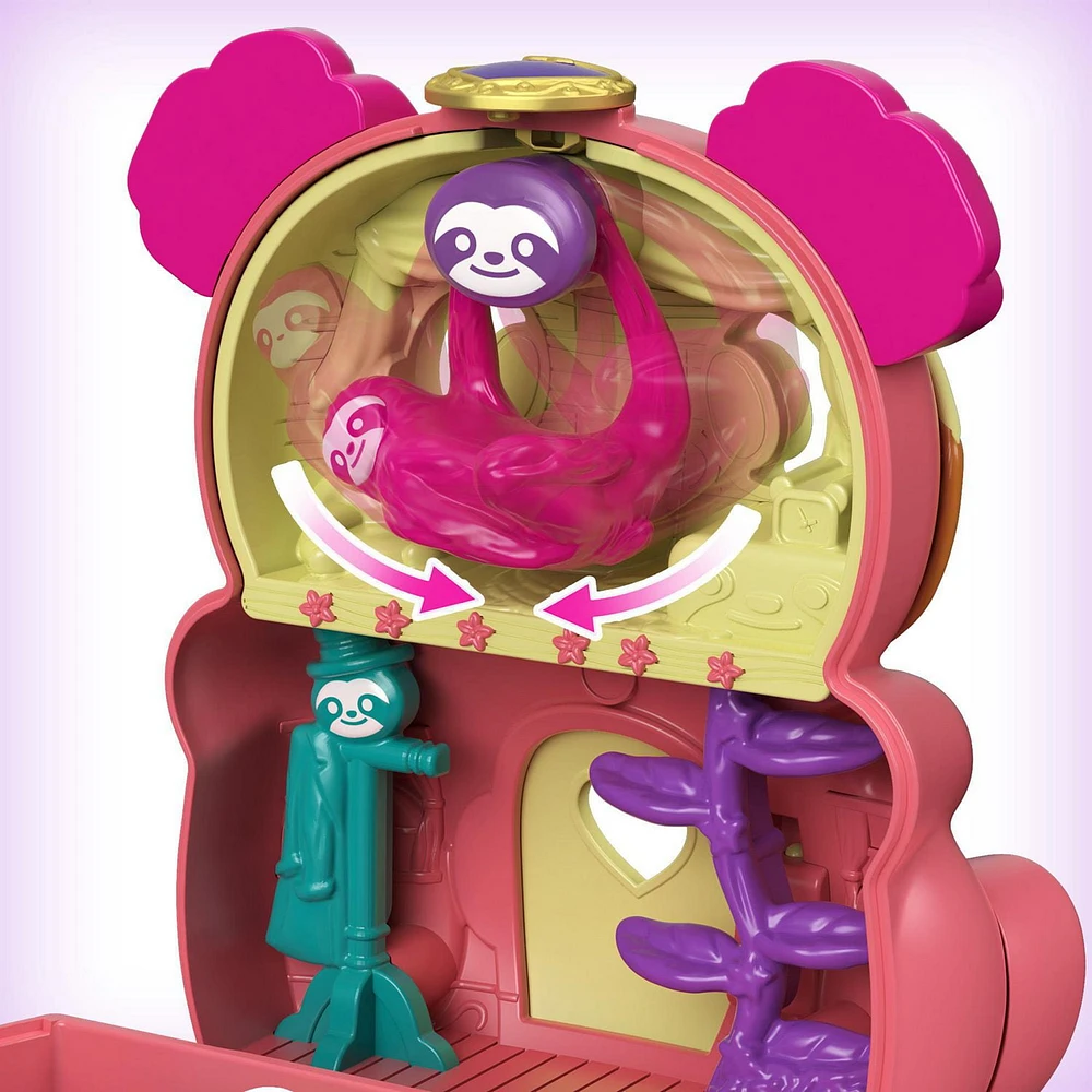 Polly Pocket Flip & Find Sloth Compact