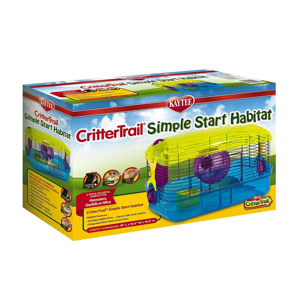 Kaytee Crittertrail Simple Start Habitat For Hamsters