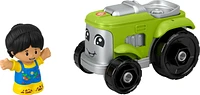 Fisher-Price Little People Tractor Farm Toy & Figure Set for Toddlers, 2 Pieces