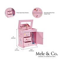 Mele and Co Kerri  Pink Musical Fairy Jewellery Box