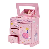 Mele and Co Kerri  Pink Musical Fairy Jewellery Box