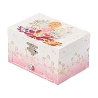 Mele and Co Ashley  White/Pink Musical Fairy Jewellery Box