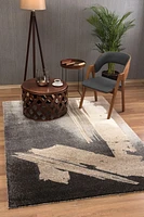 Rug Branch New Zealand Plush Collection Modern Abstract Area Rug