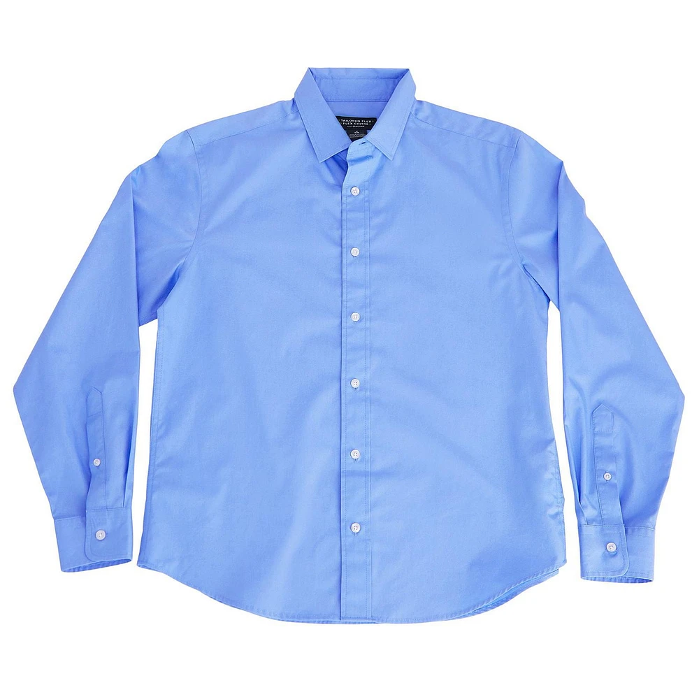 Tailored Flex™ by Haggar® Men's Solid Comfort Dress Shirt, Sizes S - 2XL