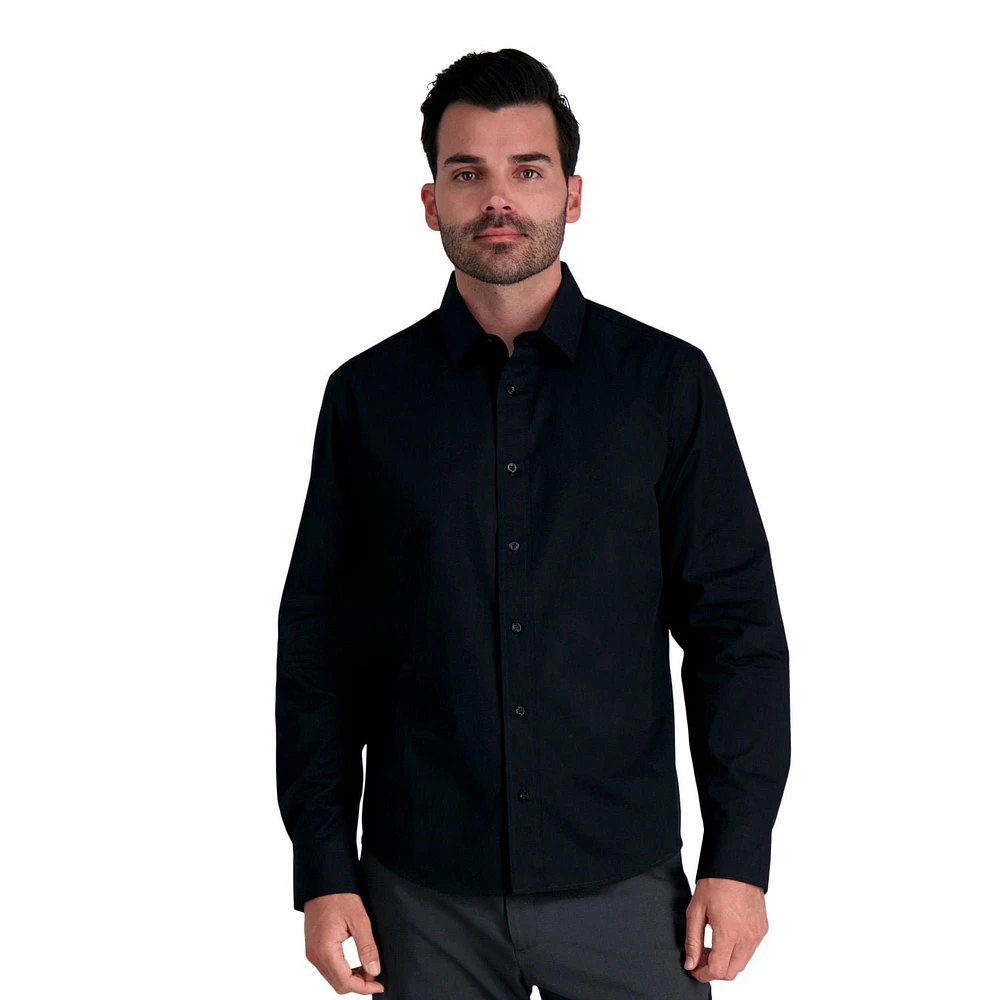 Tailored Flex™ by Haggar® Men's Solid Comfort Dress Shirt, Sizes S