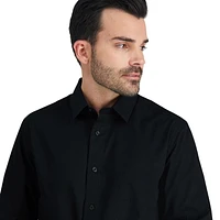 Tailored Flex™ by Haggar® Men's Solid Comfort Dress Shirt, Sizes S