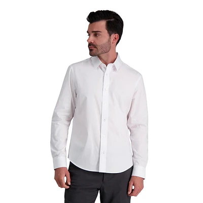 Tailored Flex™ by Haggar® Men's Solid Comfort Dress Shirt, Sizes S - 2XL