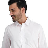 Tailored Flex™ by Haggar® Men's Solid Comfort Dress Shirt, Sizes S - 2XL