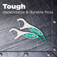 Porte-fil dentaire Soins Professionnels PLUS de GUMᴹᴰ, Menthe 60 Piéces