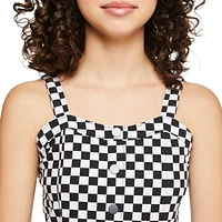 My Sister's Closet Girls' Pinafore Dress