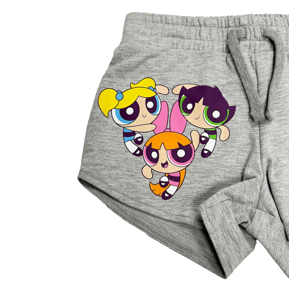 Powerpuff Girls Short avec logo Powerpuff pour fille