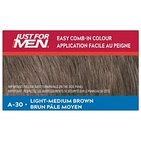 Application facile au peigne Just For Men pâle moyen A-30 1 pièce