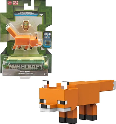 Minecraft Toys 3.25-inch Fox Action Figure Collection