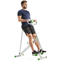 Sunny Health & Fitness Upright Row-N-Ride™ Exerciser in Green - NO. 077SMART