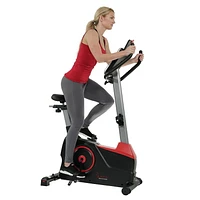 Sunny Health & Fitness Evo-Fit Stationary Upright Bike with 24 Level Electro-Magnetic Resistance - SF-B2969