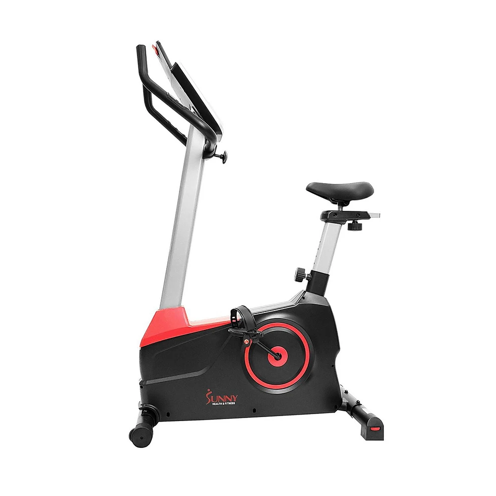 Sunny Health & Fitness Evo-Fit Stationary Upright Bike with 24 Level Electro-Magnetic Resistance - SF-B2969