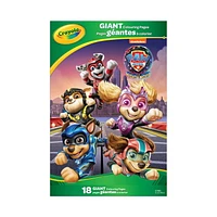 Crayola Giant Colouring Pages, PAW Patrol, Paw Patrol Giant Colouring Pages