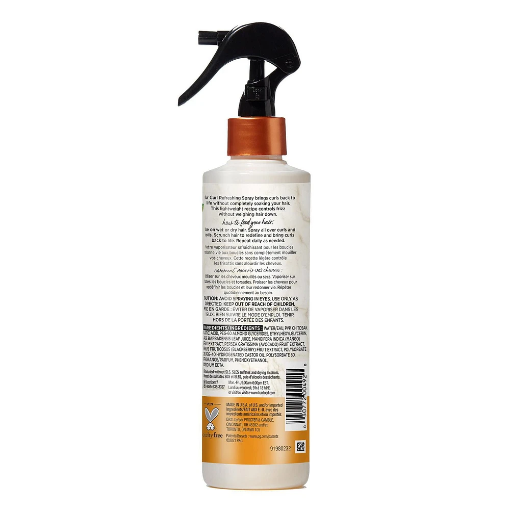 Hair Food Mango & Aloe Curl Refreshing Spray