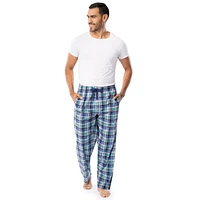 IZOD Men's Woven Sleep and Lounge Pajama Pant, Plaid