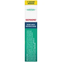 Sea-Bond Denture Adhesive Fresh Mint Lowers, 15 Count