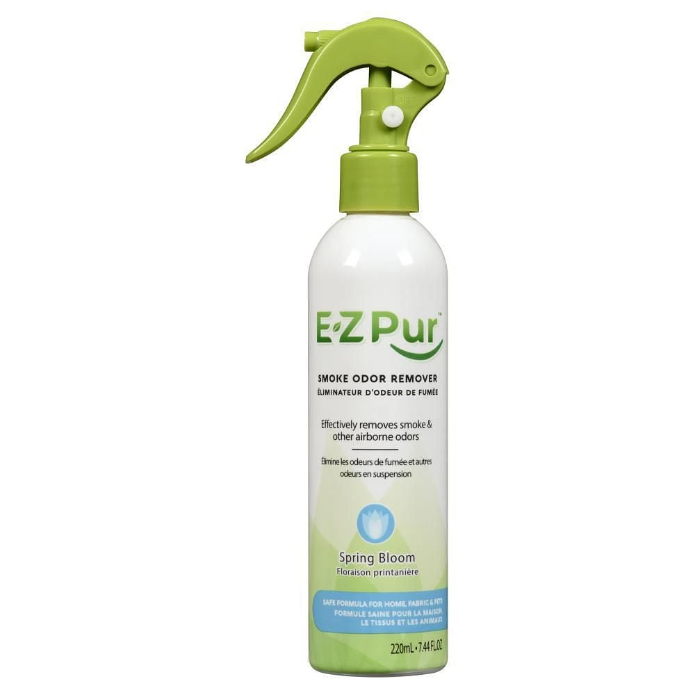 EZ Pur Smoke Odor Remover, Spring Bloom, 220 mL, 220mL/7.44 fl.oz./Spring