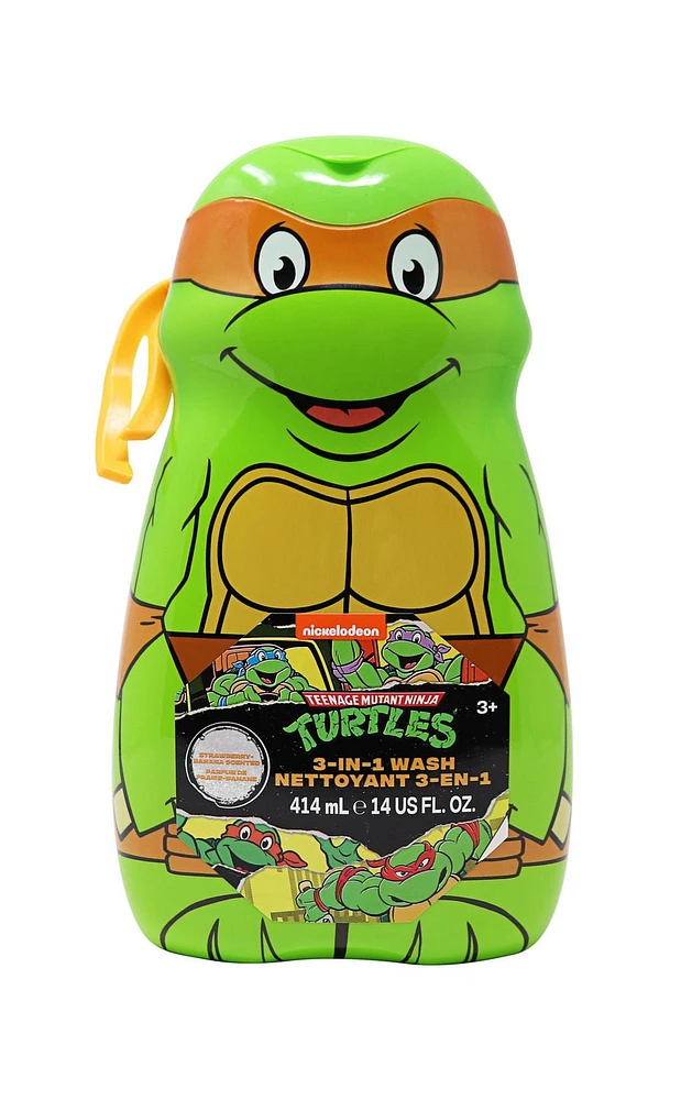 Teenage Ninja Turtles 3 in 1 Wash, Perfect for your little ones!