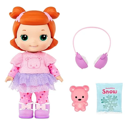 Lilly Tikes™ Snow Day Lilly Doll and Accessories, Winter-Themed Imaginative Play for Kids Ages 3+