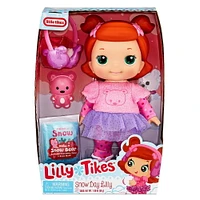 Lilly Tikes™ Snow Day Lilly Doll and Accessories, Winter-Themed Imaginative Play for Kids Ages 3+