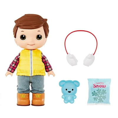 Lilly Tikes® Snow Day Tommy Doll and Accessories, Winter-Themed Imaginative Play for Kids Ages 3+