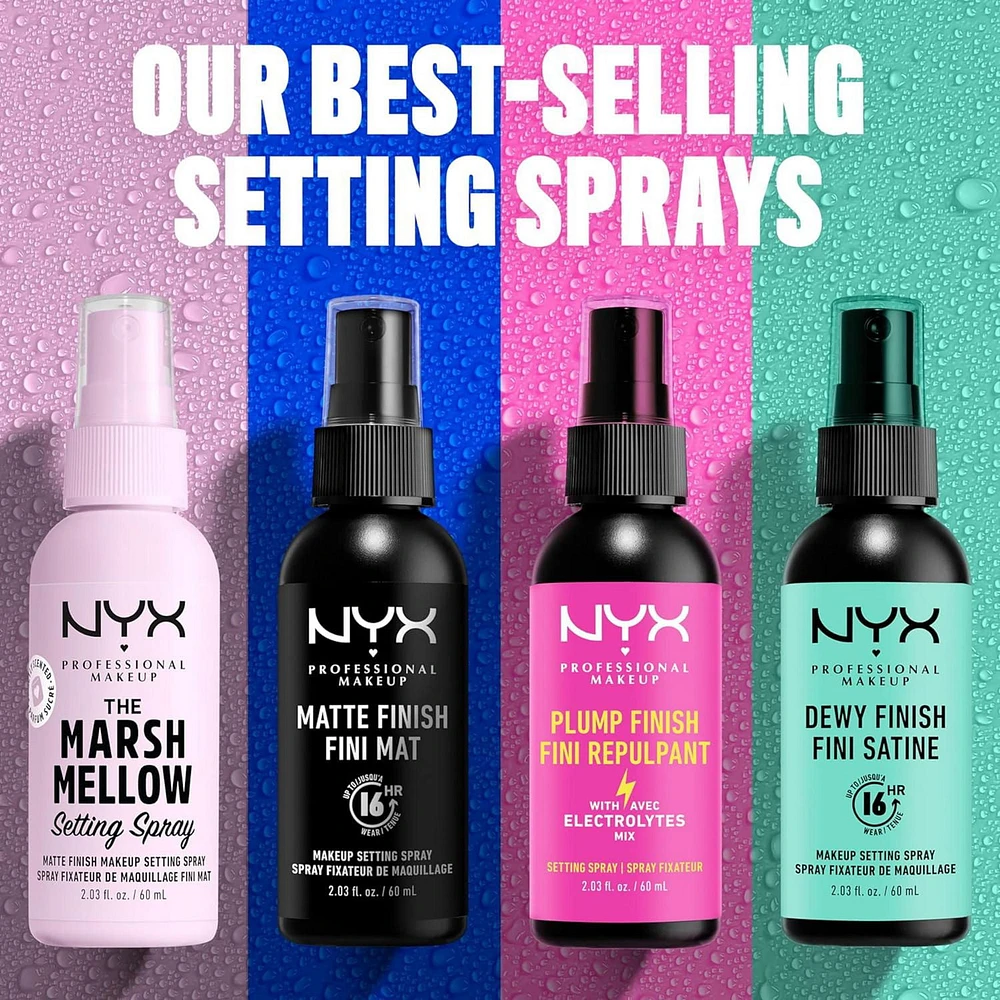 NYX Professional Makeup, Plump right back, Vaporisateur, Hydratation, Formule vegan - 04, 60mL Premier sérum avec base repulpant