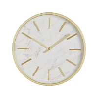 HOMETRENDS Wall Clock, 11.5 in., Quartz accuracy