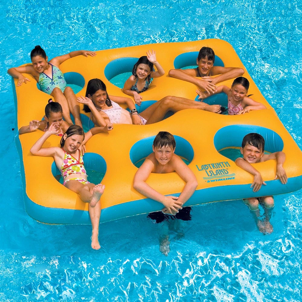 Swimline Labyrinth Inflatable Pool Island float