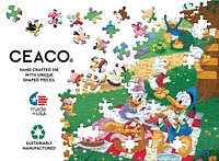 Ceaco - Disney - Mickey & Minnie in the Park - Oversized 300 piece puzzle