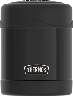 Thermos Funtainer Vacuum Insulated 10 Oz Food Jar, Food Jar 10 Oz,  Black