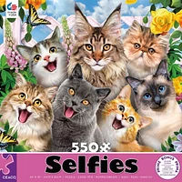 Ceaco - Selfies - Feline Friends - 550 piece puzzle