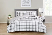 Chaps 8-Piece Plaid Bedding Comforter Set - Bed in a Bag, Chaps 8-Piece - Bed in a Bag