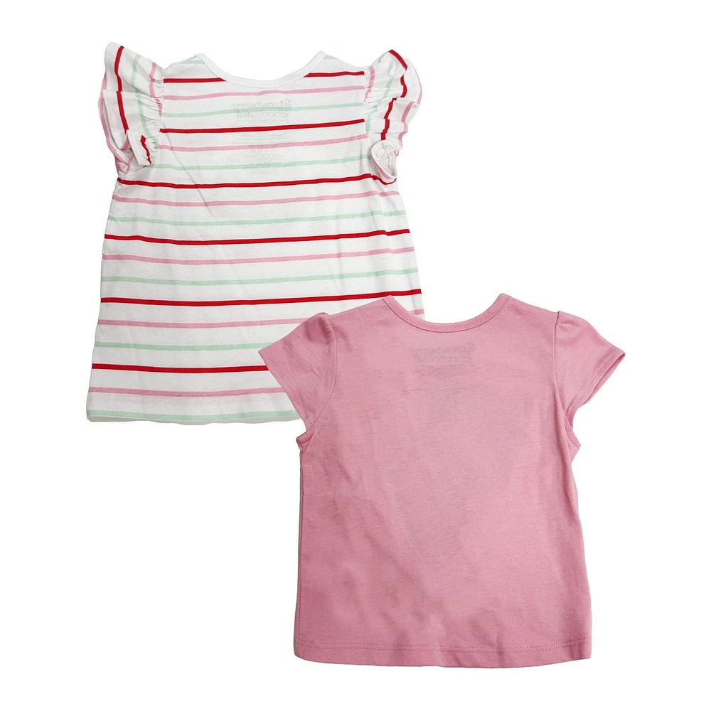 Strawberry Shortcake Toddler Girls Sweet Life 2 Piece Top Set